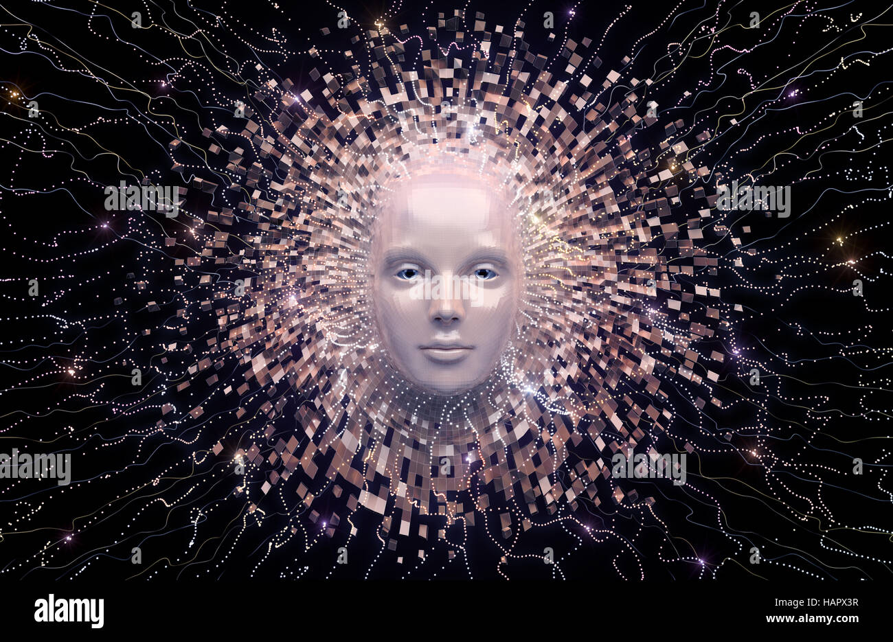 Intelligenza artificiale Foto Stock