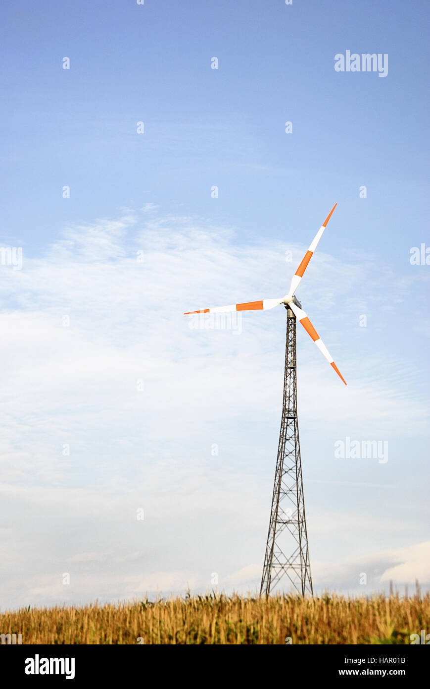 Windrad - turbina eolica 2 Foto Stock
