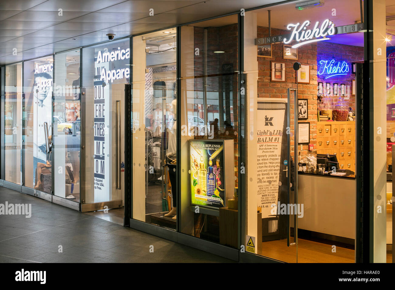 La stazione di Kings Cross interno Foto Stock