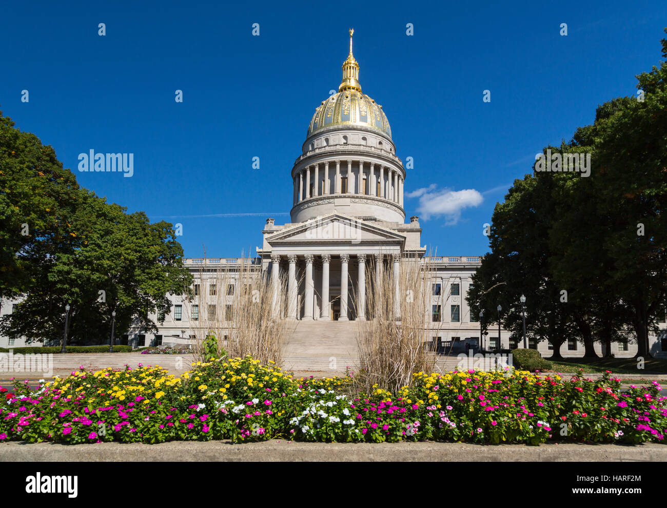 Lo State Capitol Building a Charleston, West Virginia, USA. Foto Stock