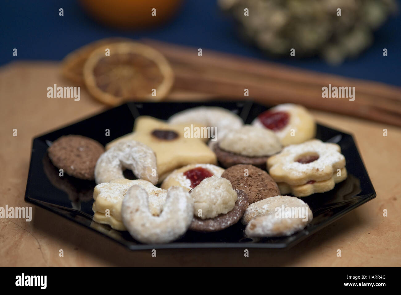 Biscotti di Natale Foto Stock