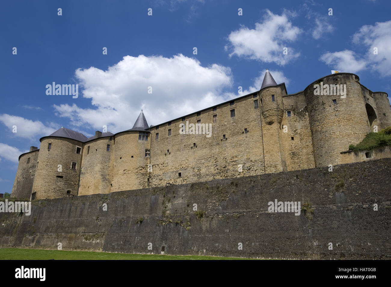 Chateau Fort Foto Stock