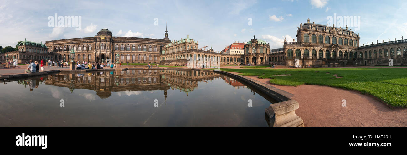 Dresda: galleria d'arte, Carillon padiglione Zwinger, , Sachsen, Sassonia, Germania Foto Stock