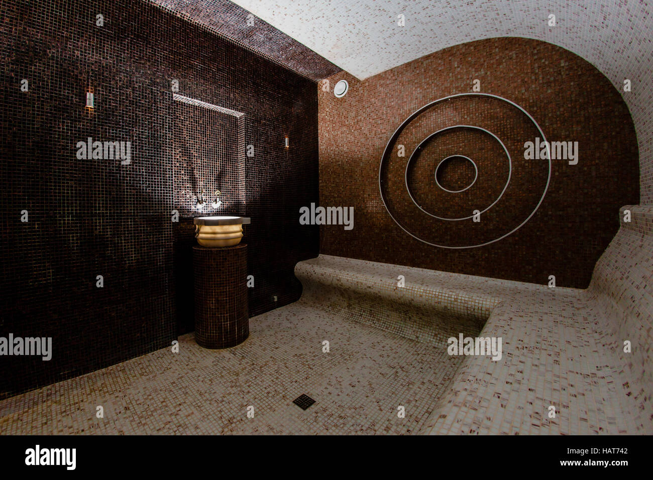 Hamam come una parte del complesso termale Foto Stock
