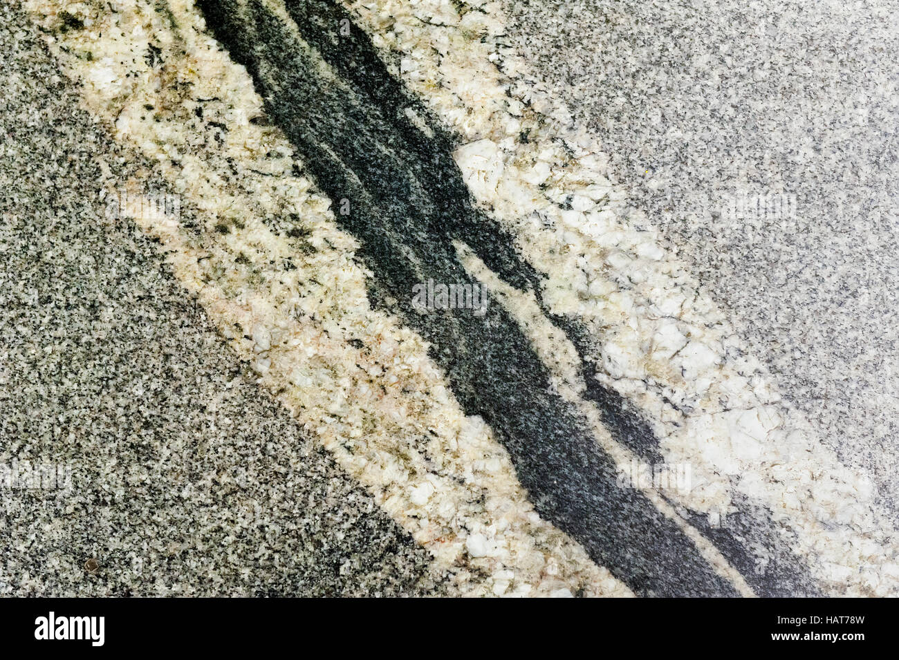 Nero marmo granito modellata sullo sfondo di texture Foto Stock