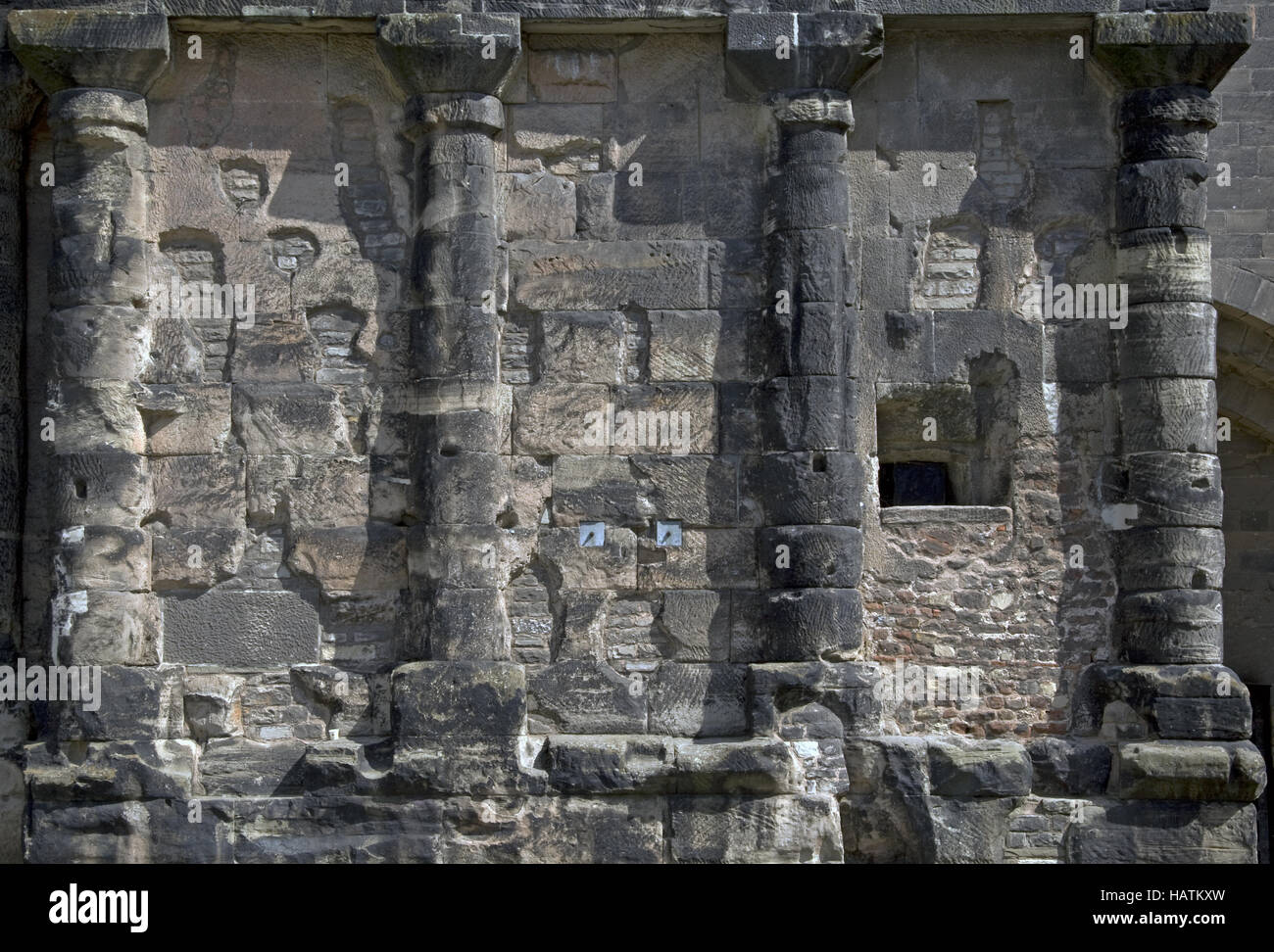 Colonne, Porta Nigra, Treves, Germania Foto Stock
