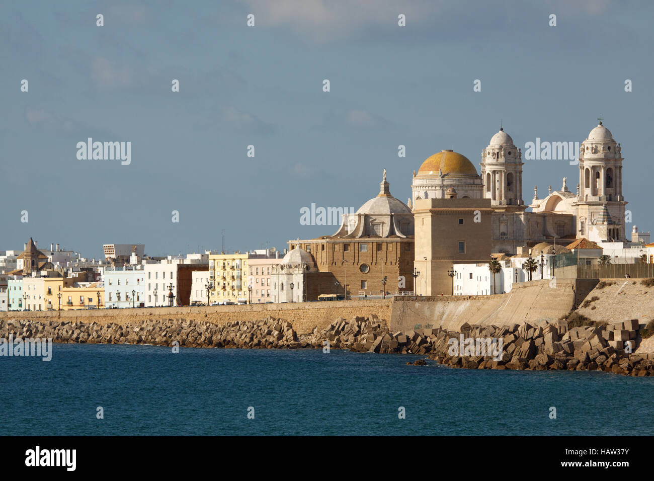 La cattedrale di Cadice. Andalusia Foto Stock