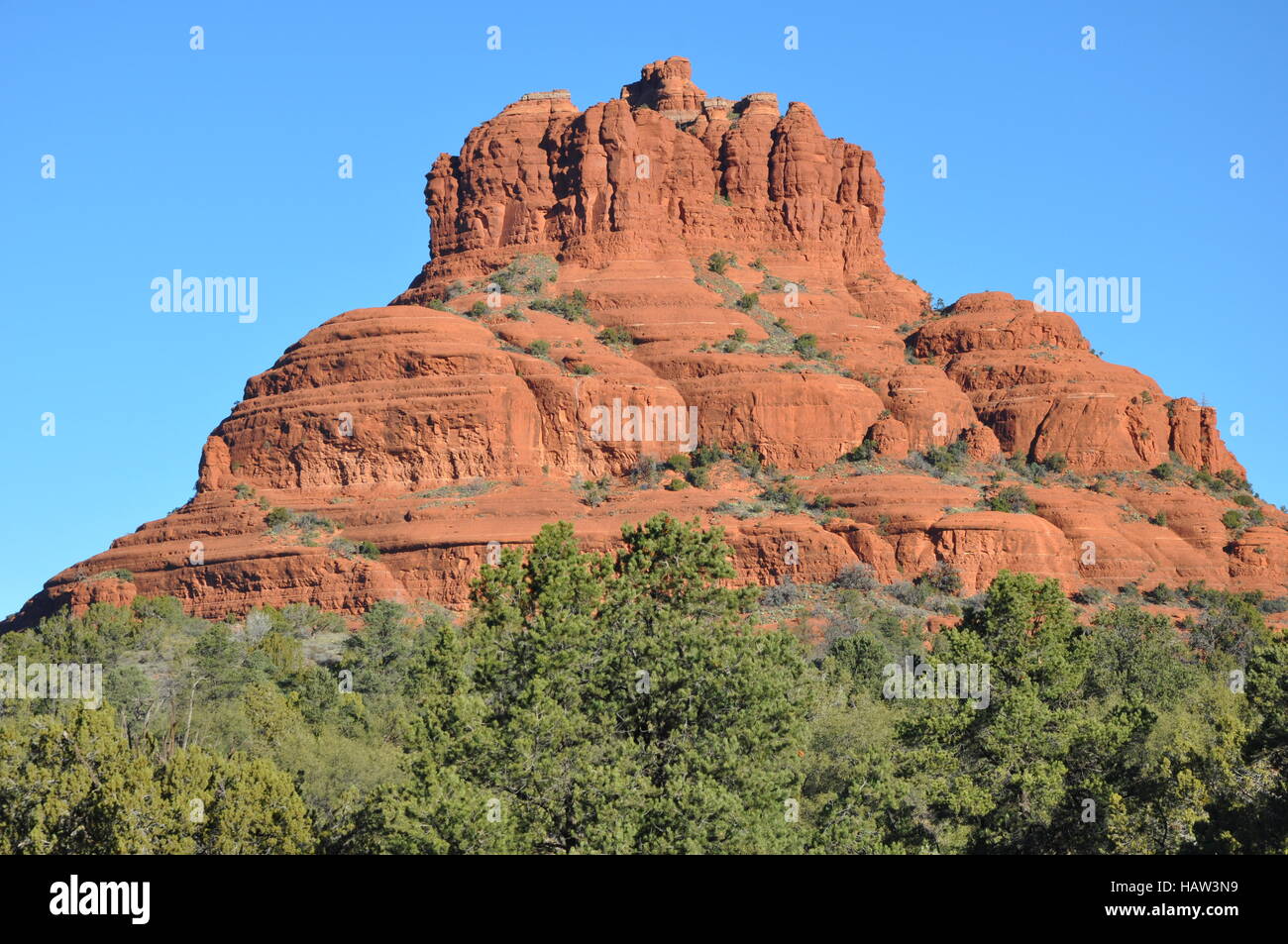 Bell Rock a Sedona, in Arizona Foto Stock