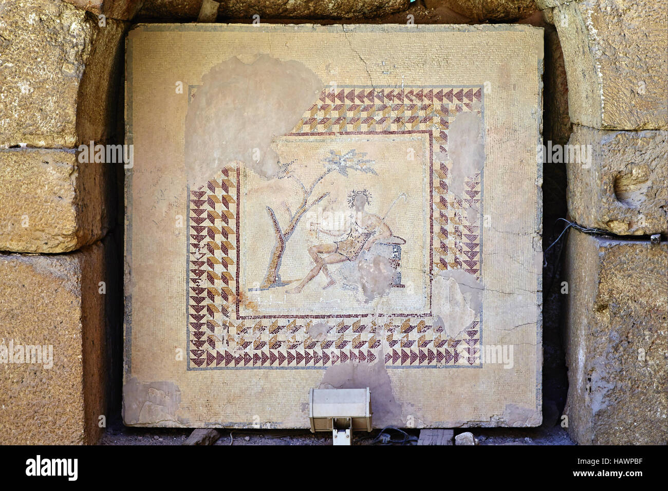 Museo a Baalbek templi - Baalbek, Libano Foto Stock