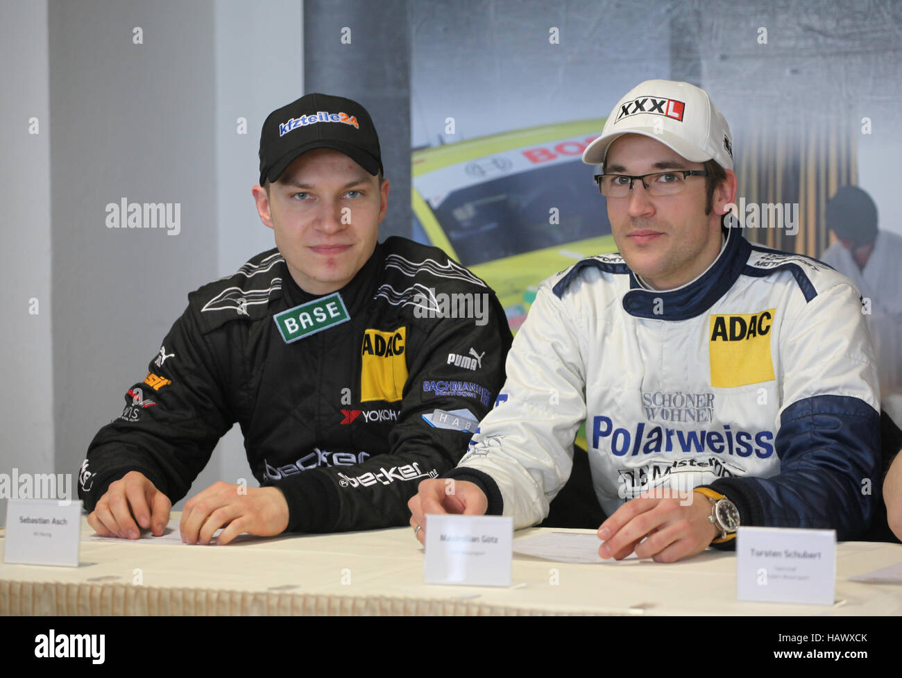 Sebastian Asch e Massimiliano Götz Foto Stock