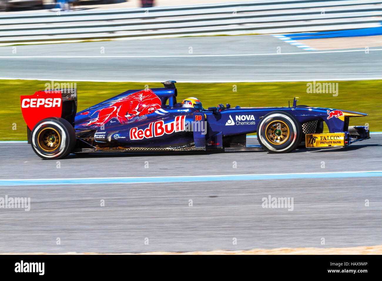 Scuderia Toro Rosso, Jean-Eric Vergne ,2013 Foto Stock