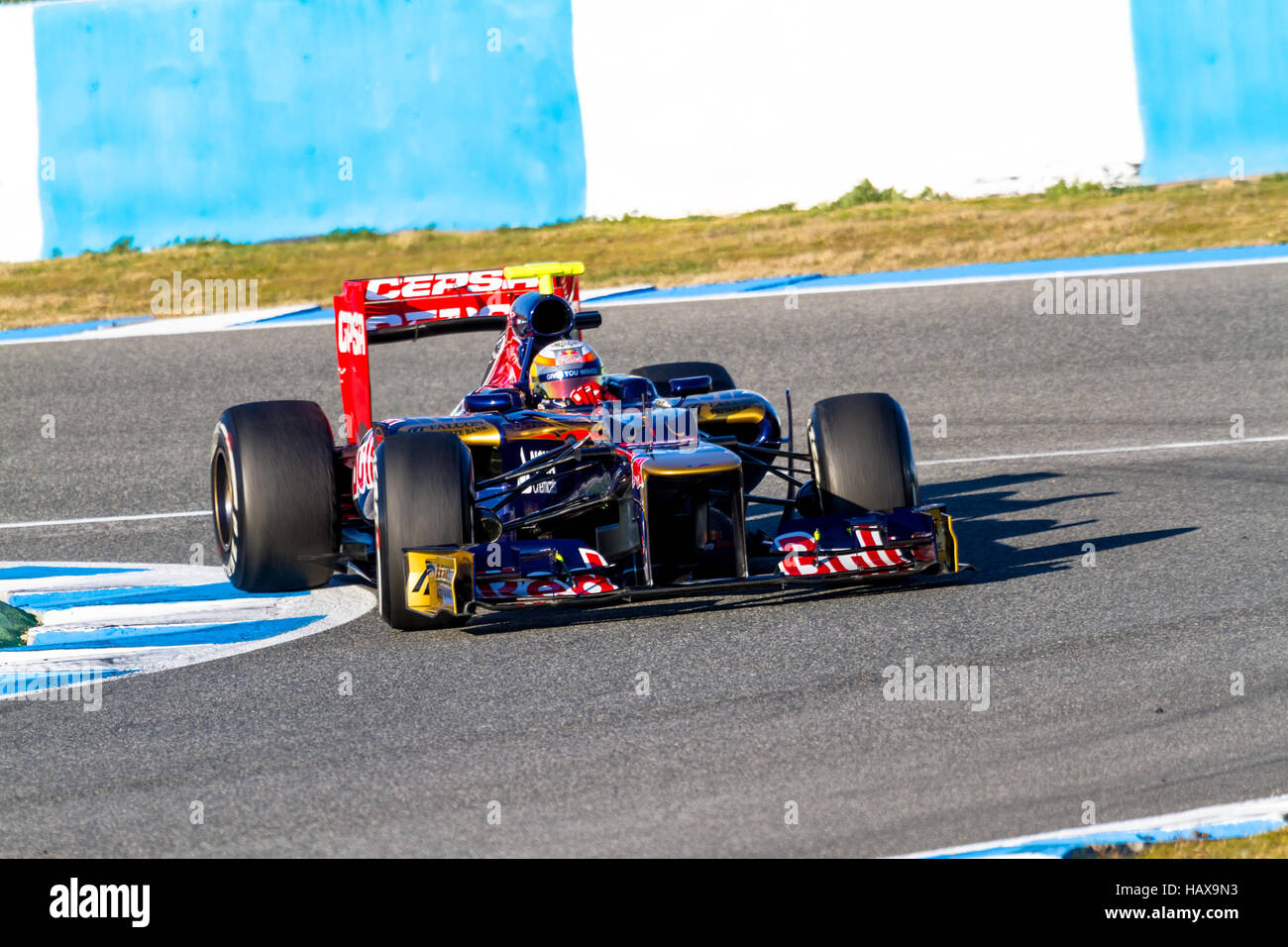 Team Toro Rosso F1, Jean Eric Vergne, 2012 Foto Stock