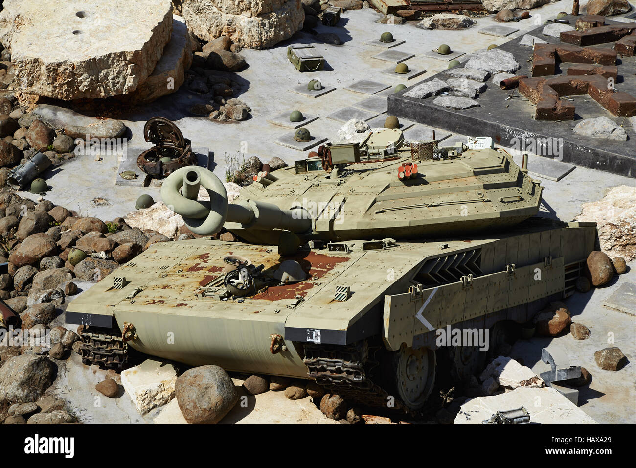 Museo di Hezbollah per la resistenza del turismo. Foto Stock