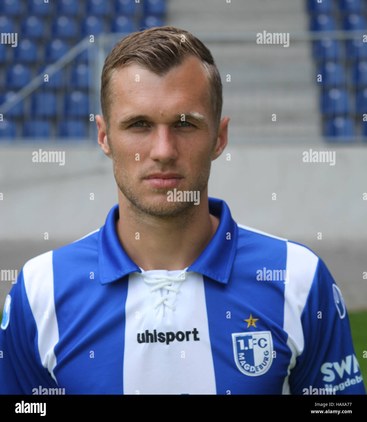 Patrick Bärje (1.FC Magdeburg) Foto Stock
