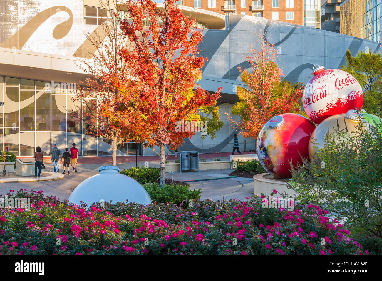 Mondo di Coca Cola in downtown Atlanta, Georgia, adiacente Centennial Olympic Park. (USA) Foto Stock