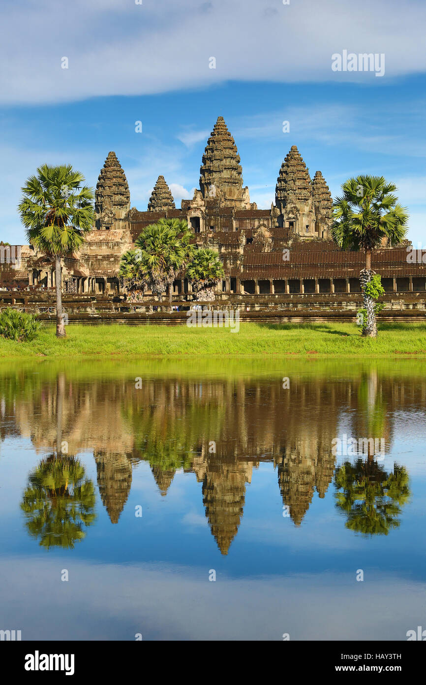 Angkor Wat in Siem Reap, Cambogia Foto Stock