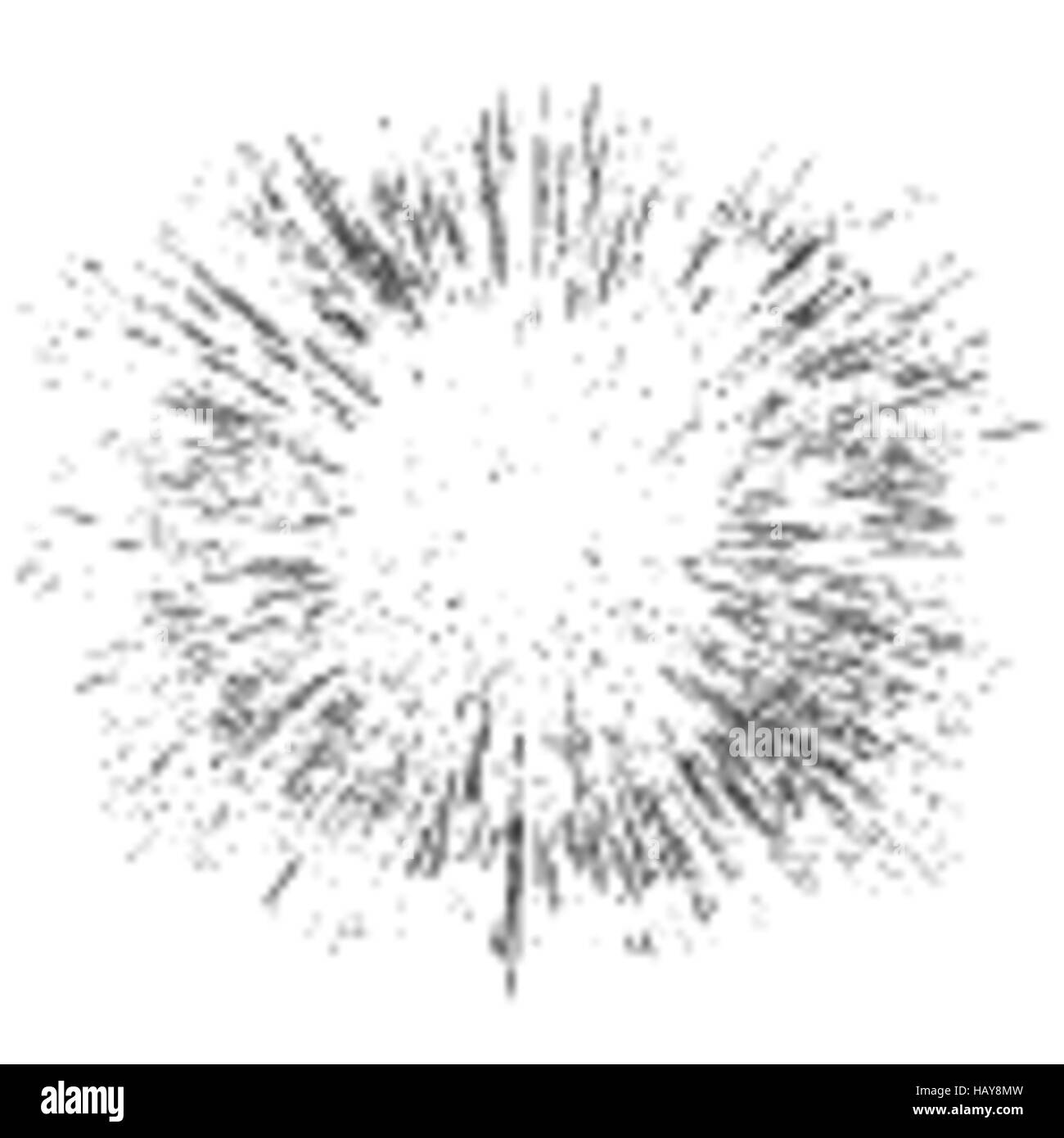 La velocità di movimento delle linee nere. EPS 10 Illustrazione Vettoriale