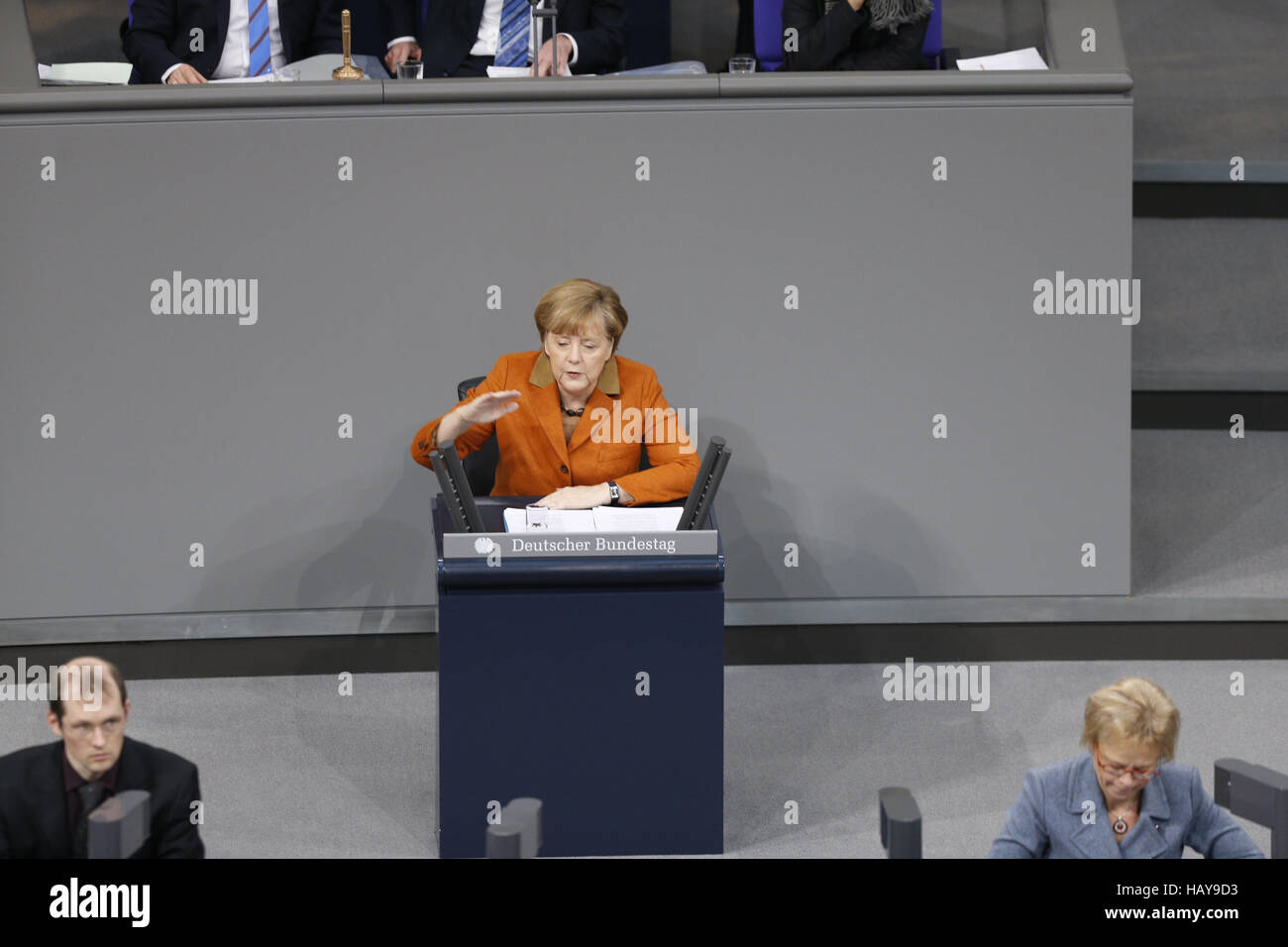 Il tedesco prossimi anni con Merkel III Foto Stock