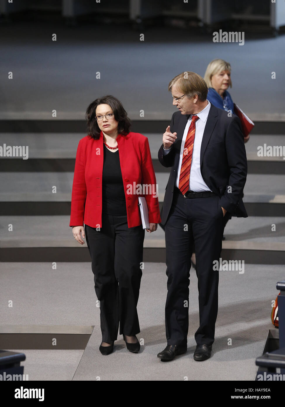 Il tedesco prossimi anni con Merkel III Foto Stock