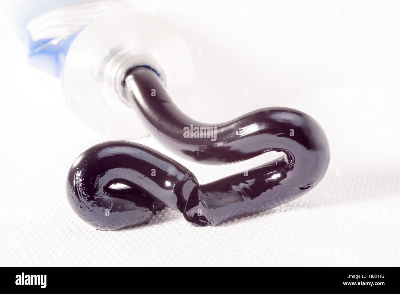 Blu di prussia pittura a olio Foto Stock