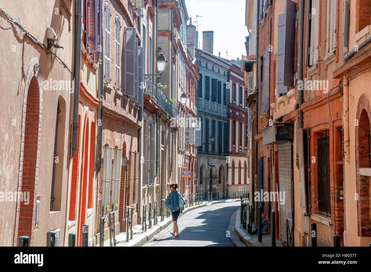 Centro di Tolosa, Haute-Garonne, Occitanie, Francia, Europa Foto Stock