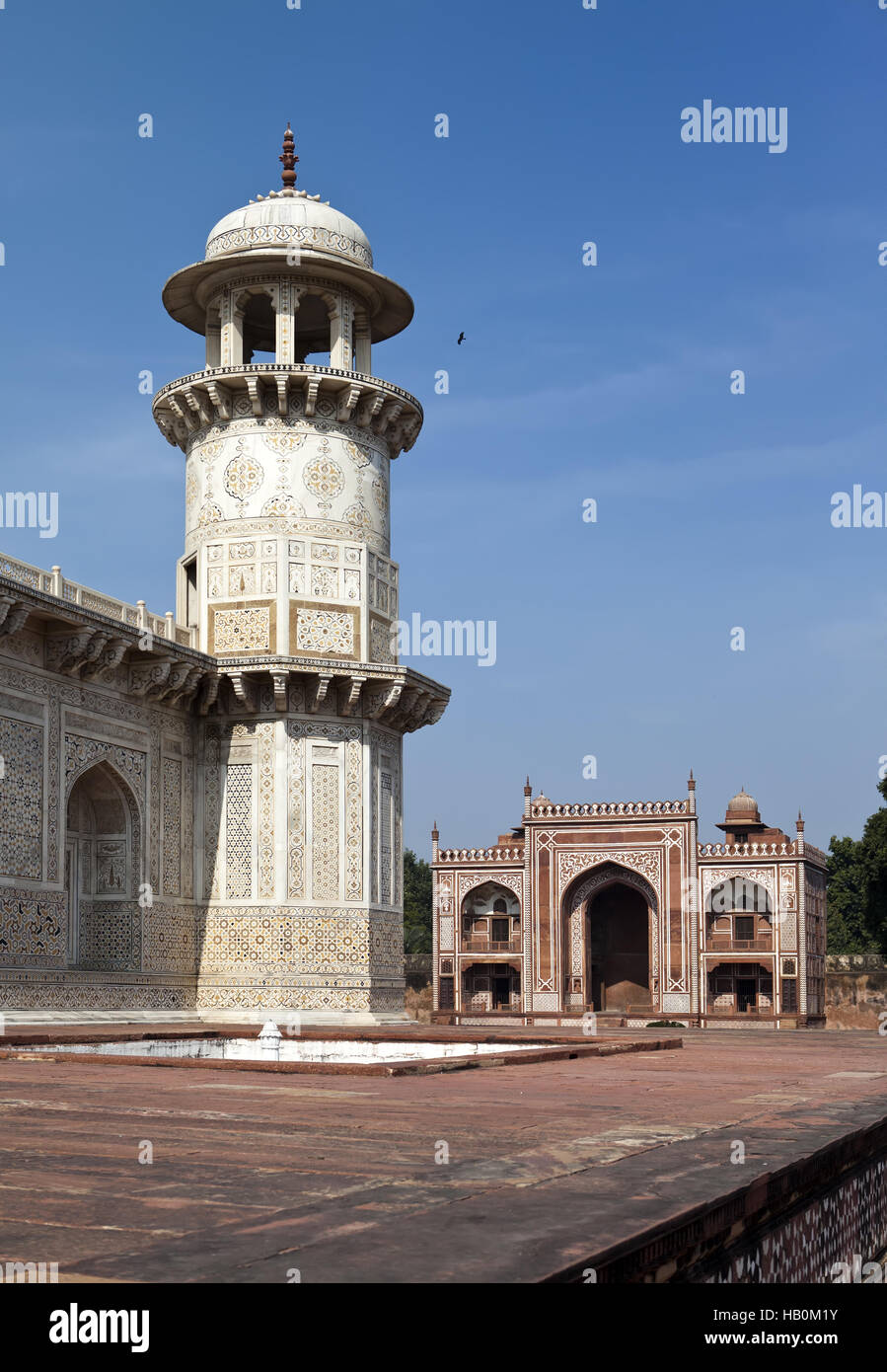 Itmad-Ud-Daulah la tomba (Baby Taj) a Agra Foto Stock