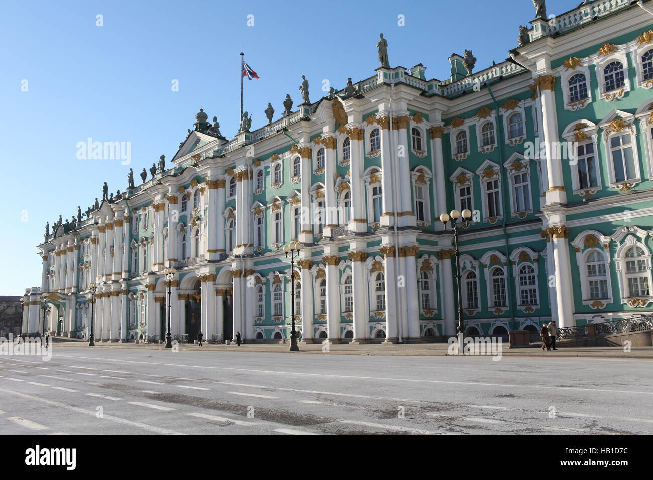 Winter Palace di San Pietroburgo Foto Stock