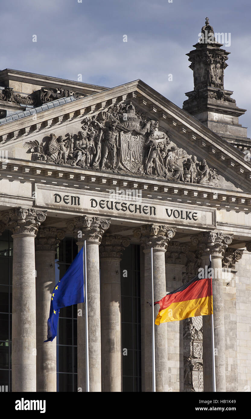 Reichstag Foto Stock