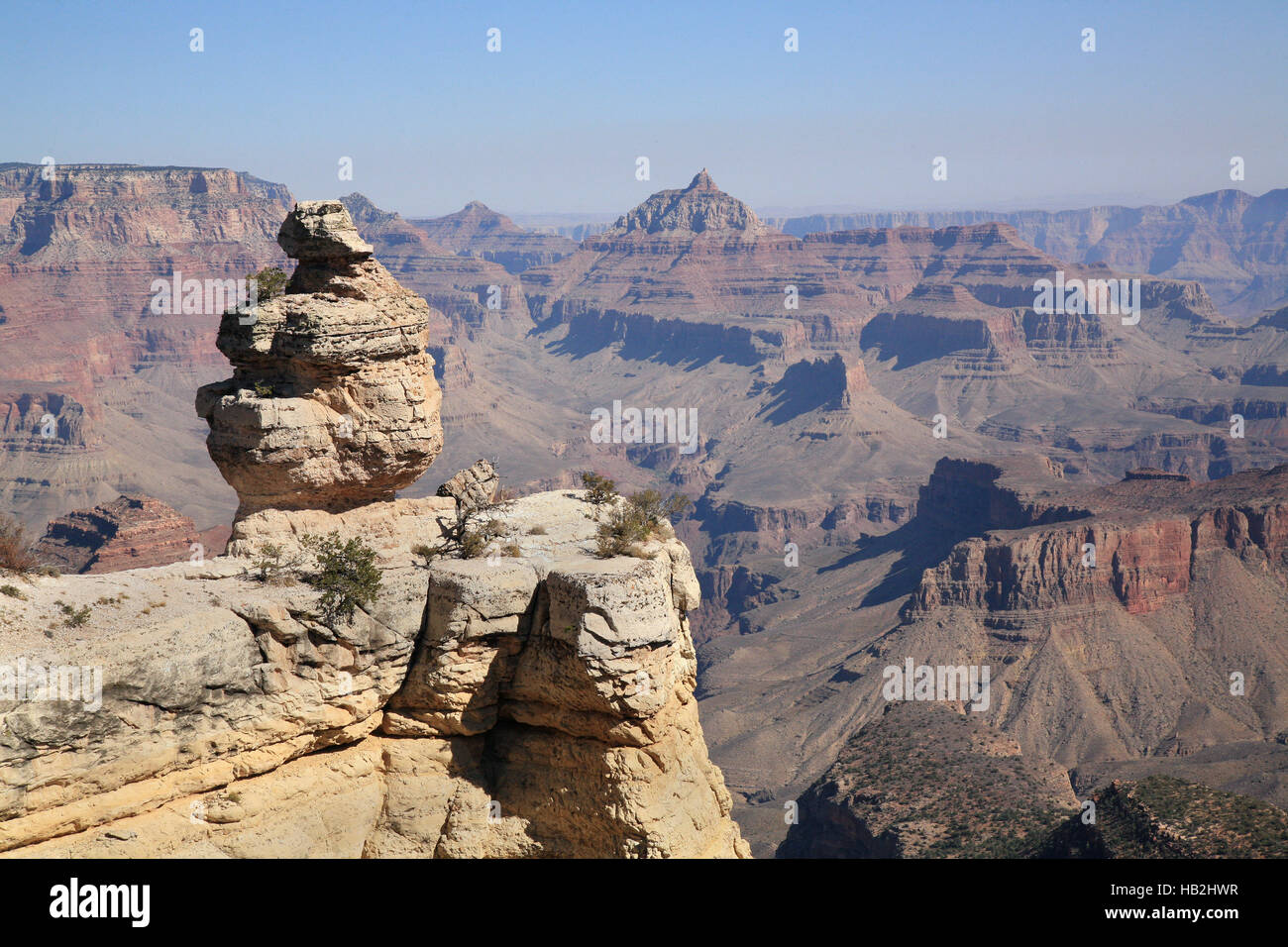 Il Grand Canyon, tipicamente Foto Stock