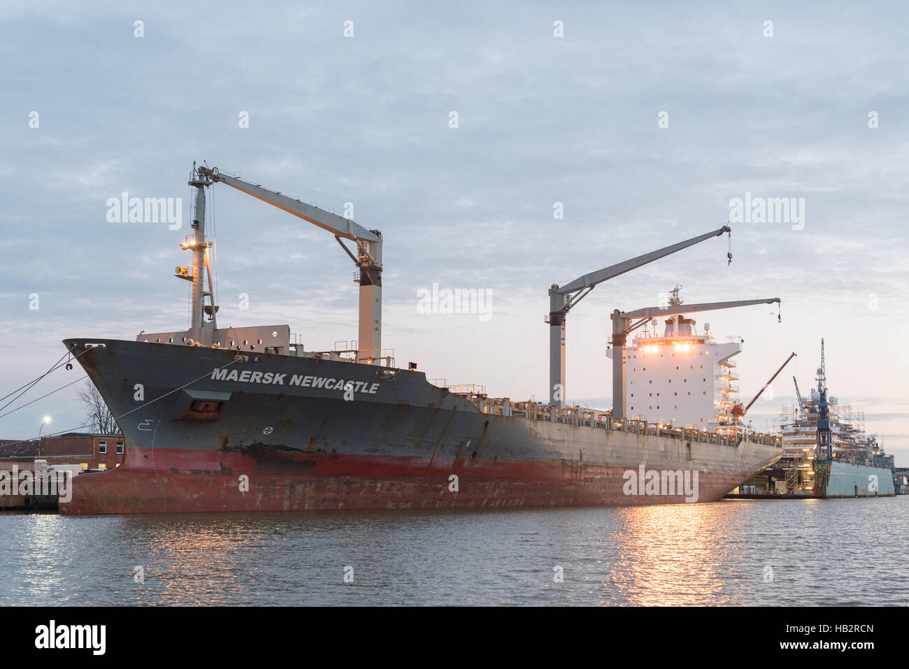 Maersk Newcastle Foto Stock