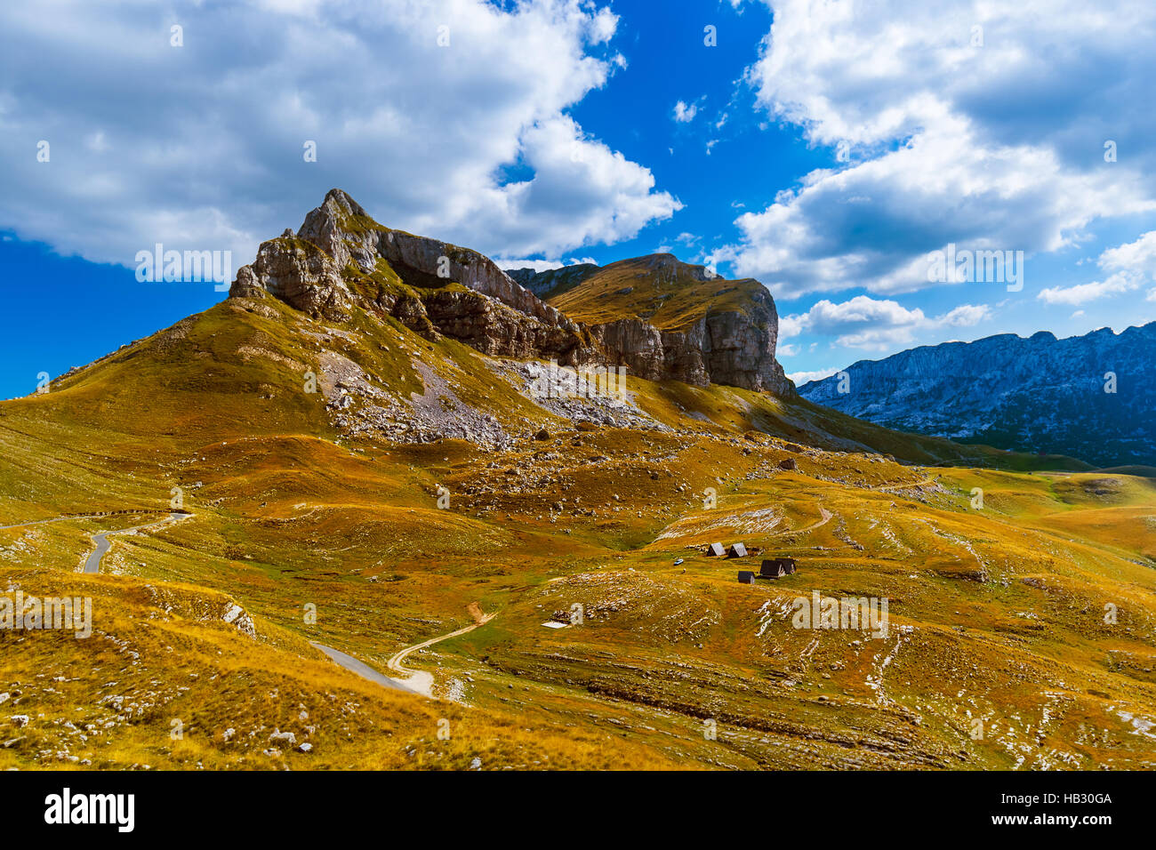 Nazionale Parco Monti Durmitor - Montenegro Foto Stock