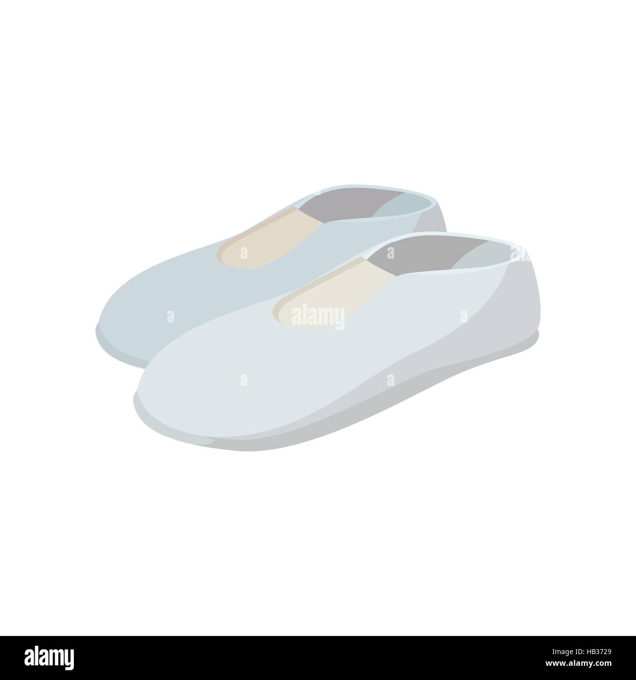 Scarpe bianche icona cartoon Immagine e Vettoriale - Alamy