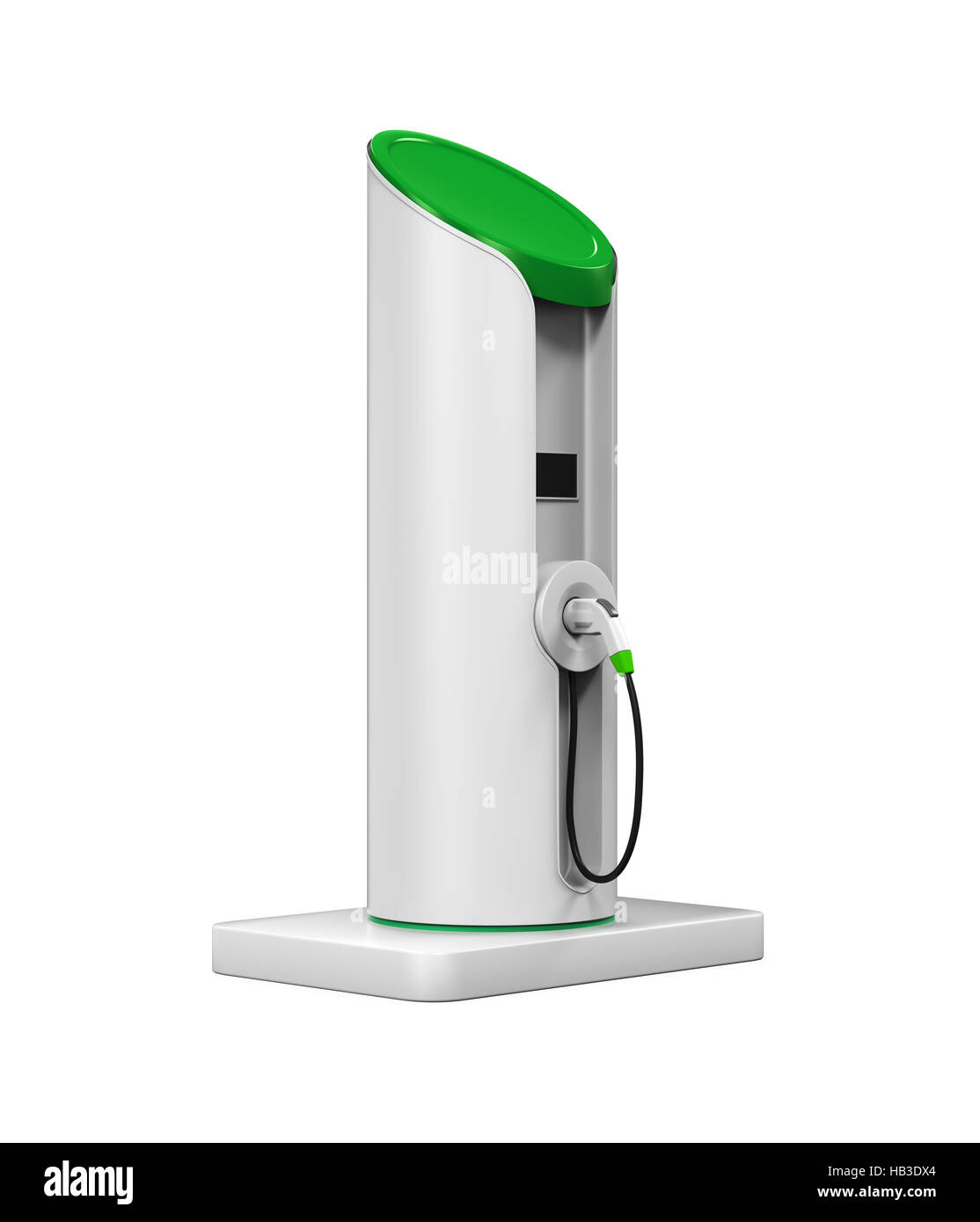 Il veicolo elettrico stazione di carica Foto Stock