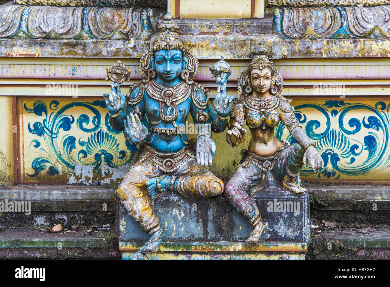 Seetha Amman tempio indù, Sri Lanka Foto Stock