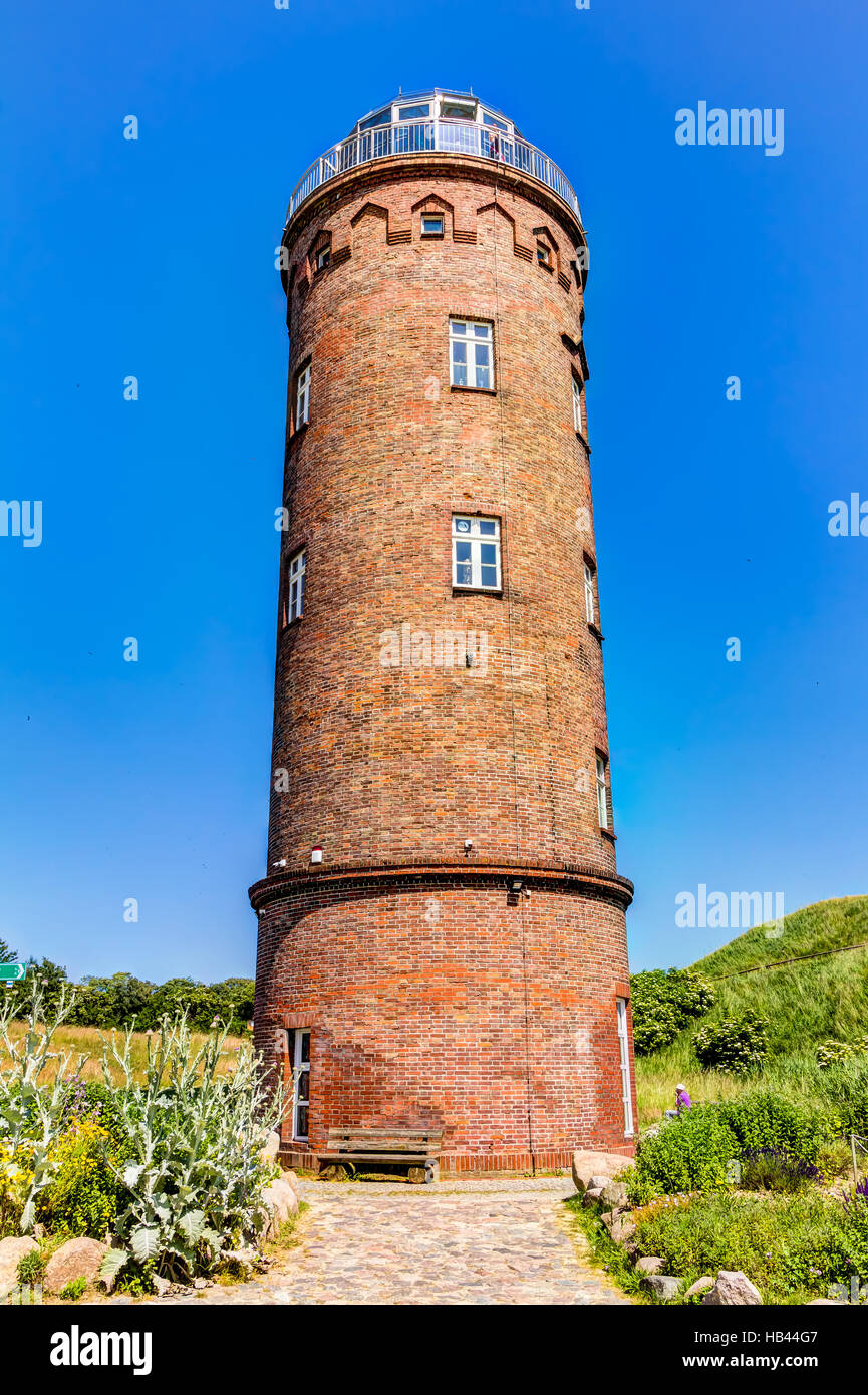 Torre di posizionamento su Rügen Foto Stock