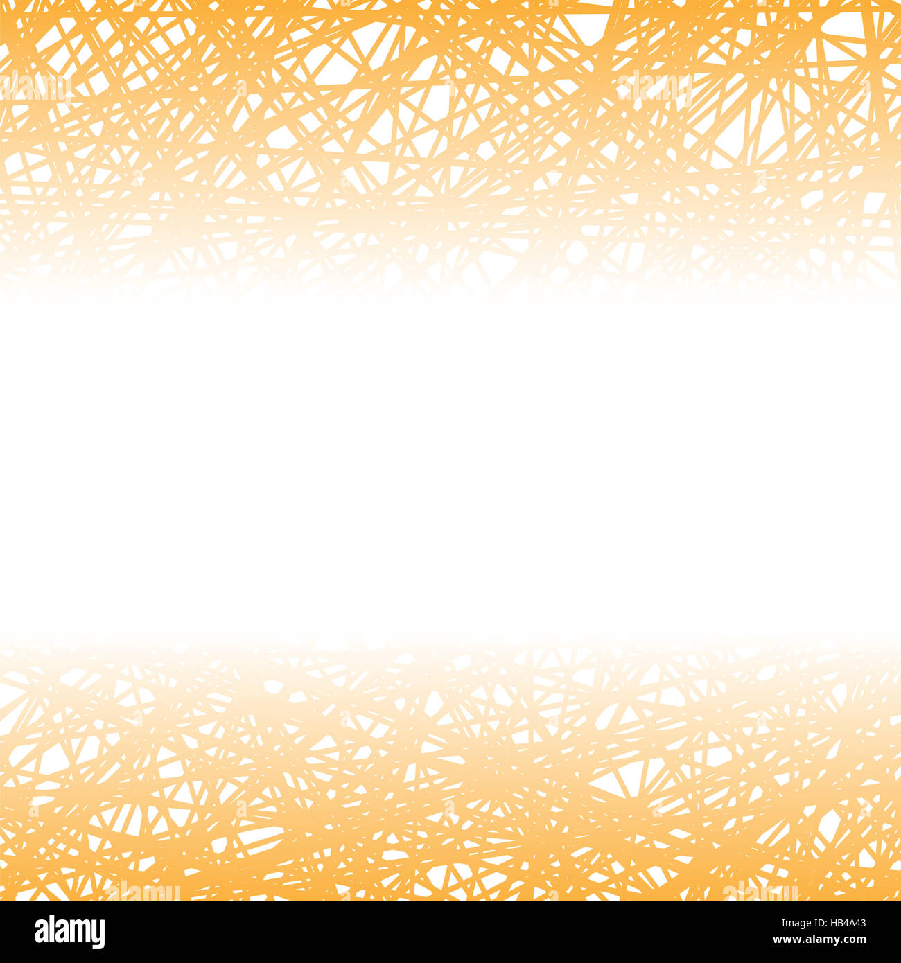 Abstract la linea arancione sfondo. Foto Stock
