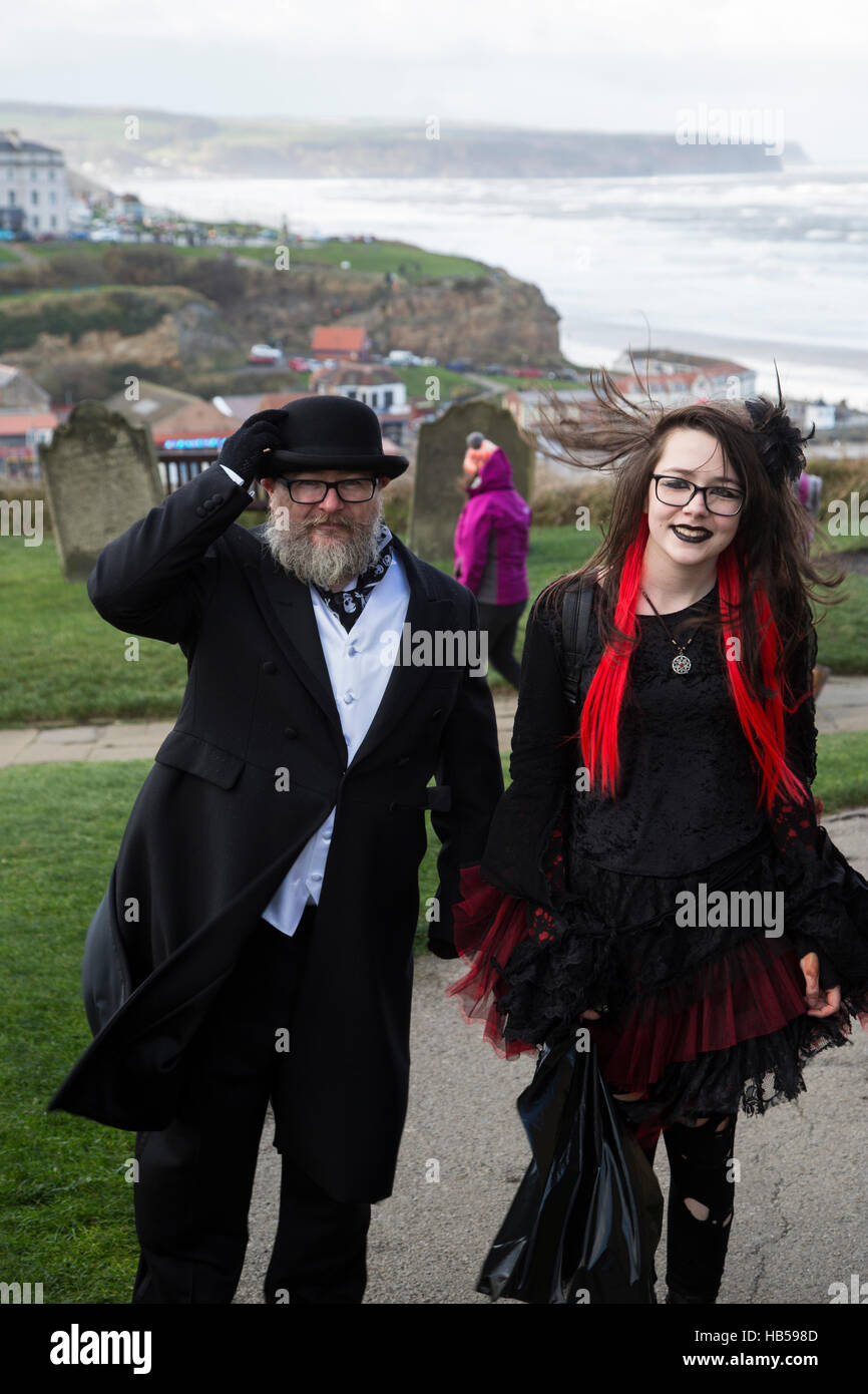 2016 Whitby Goth Weekend Foto Stock