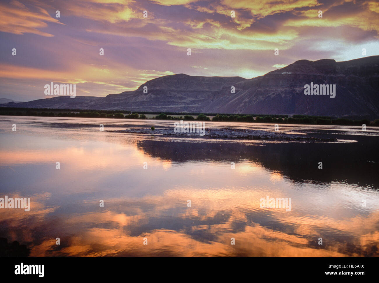 Columbia River, Washington Foto Stock