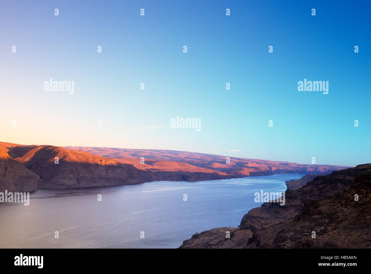 Columbia River, Washington Foto Stock