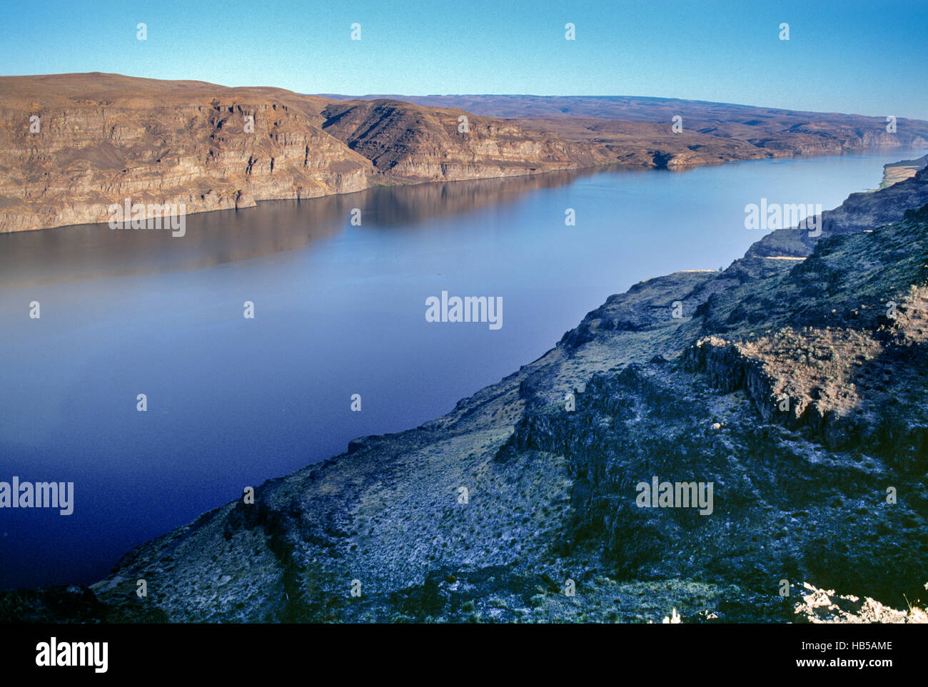 Columbia River, Washington Foto Stock