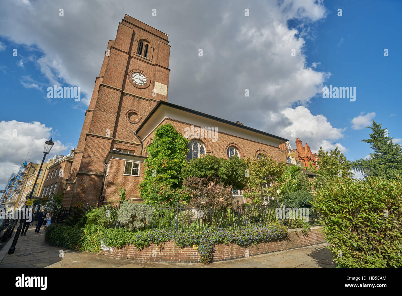 Chelsea vecchia chiesa Foto Stock
