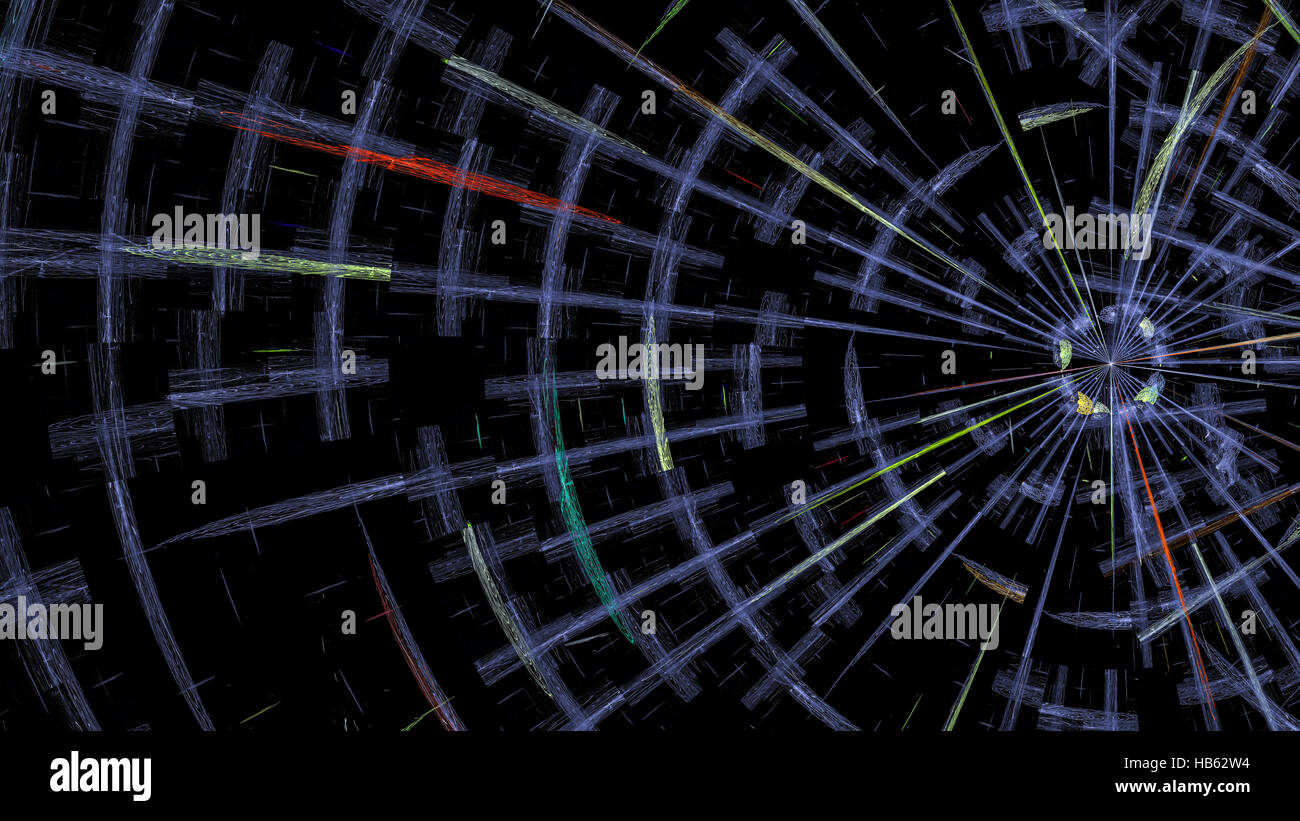 web scuro Foto Stock