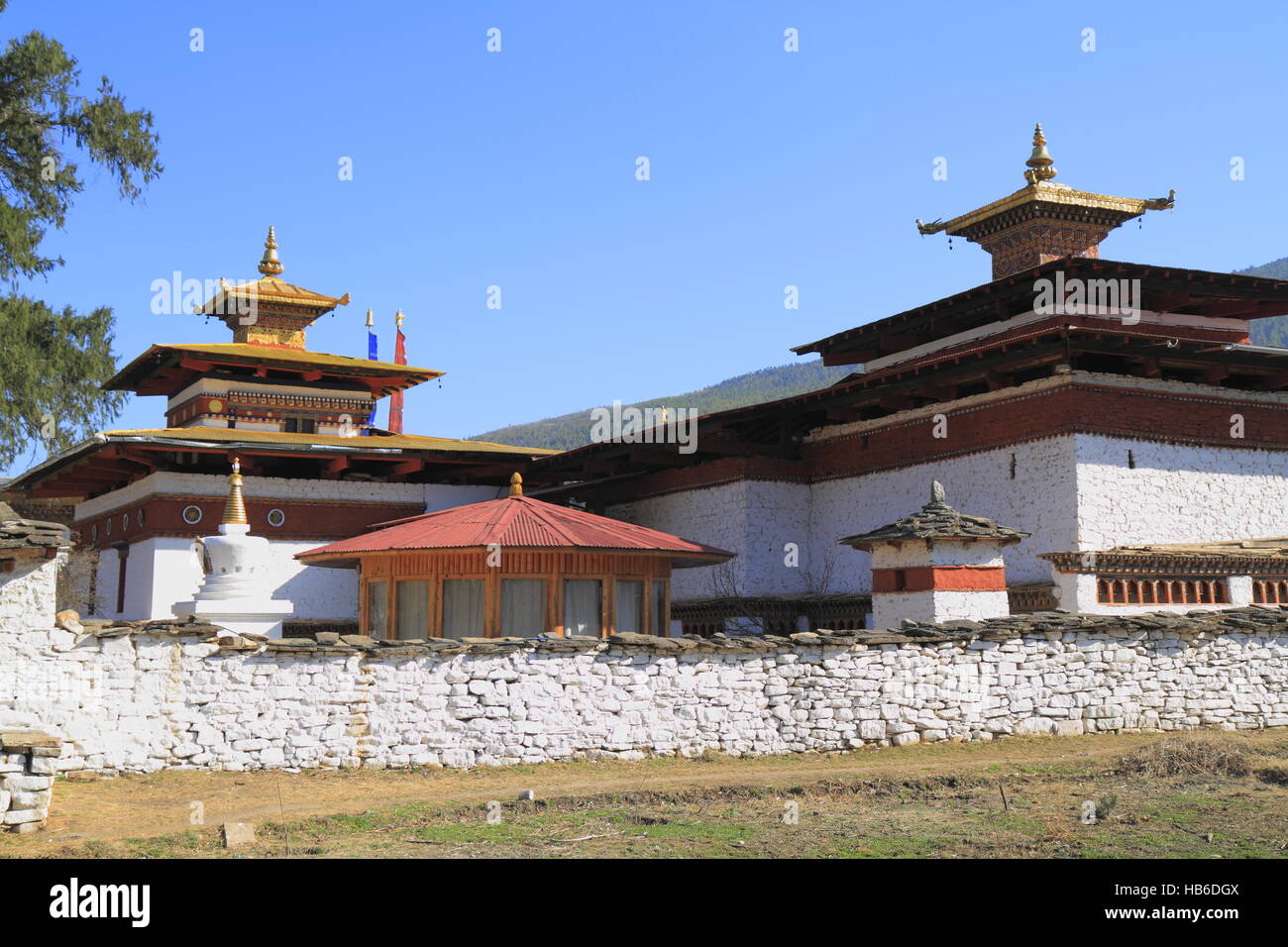 Kyichu Lhakhang, Bhutan Foto Stock