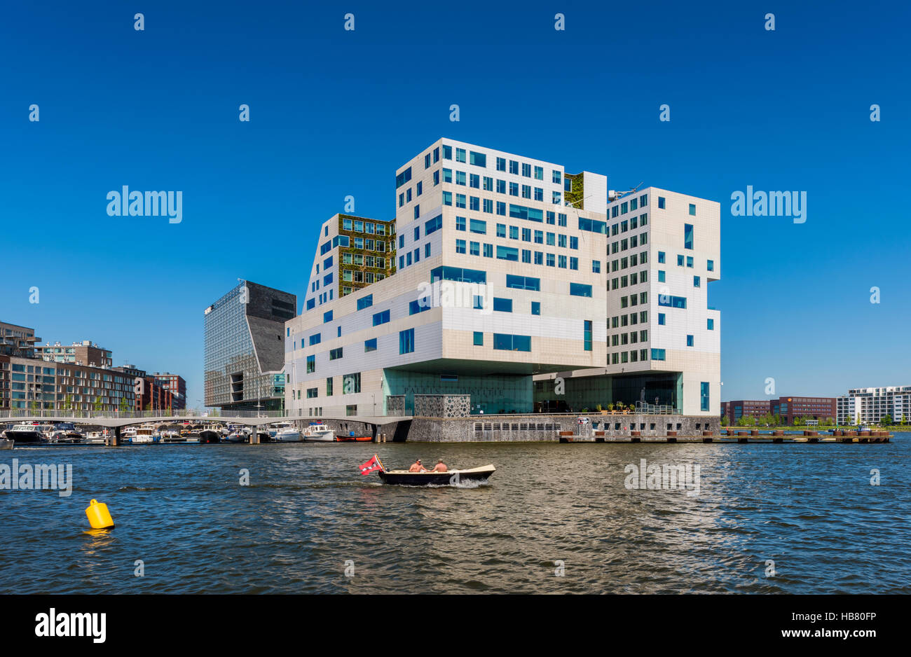 Palazzo di Giustizia Amsterdam Foto Stock