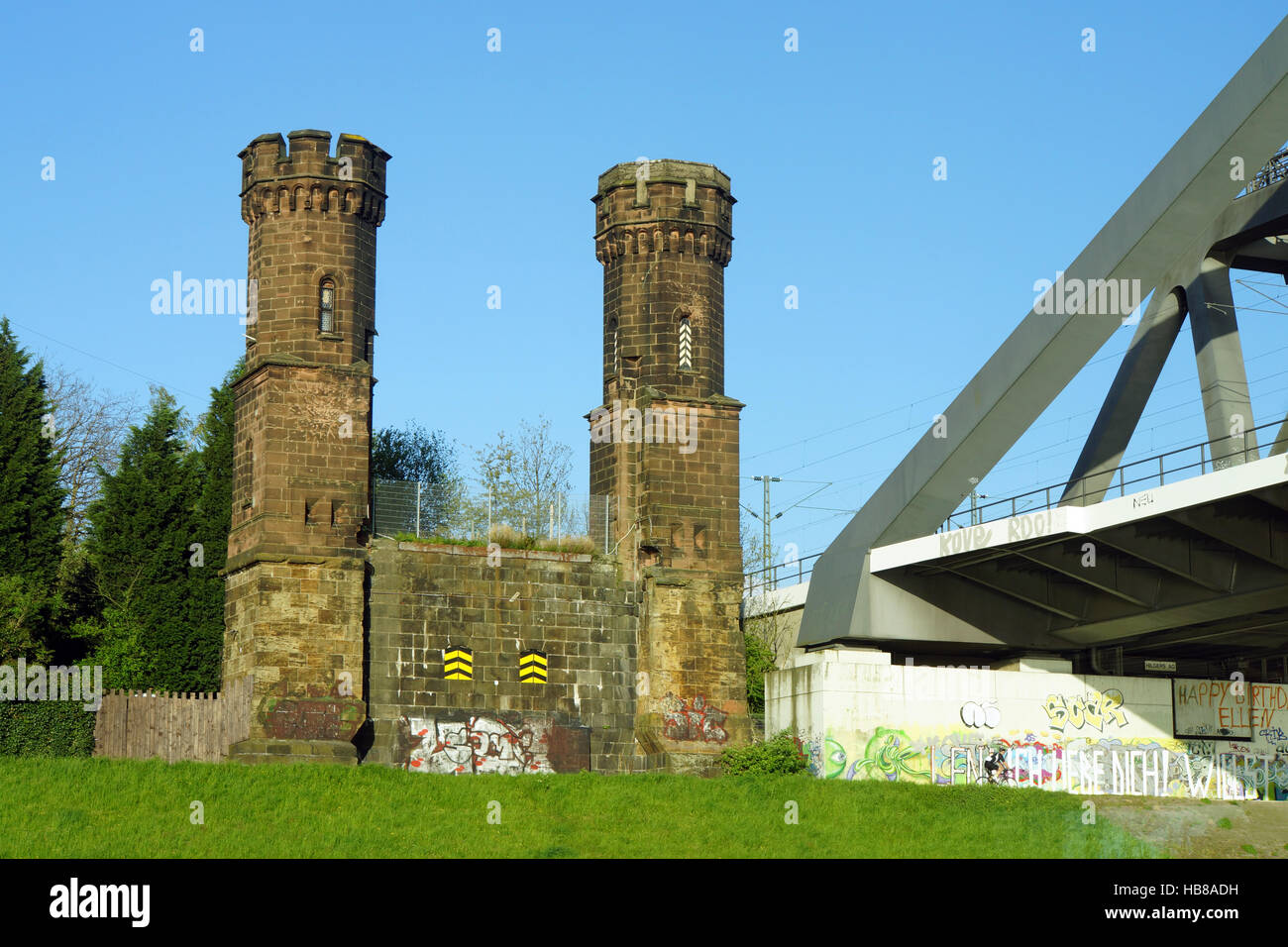 Ponte della ferrovia s bahn immagini e fotografie stock ad alta ...