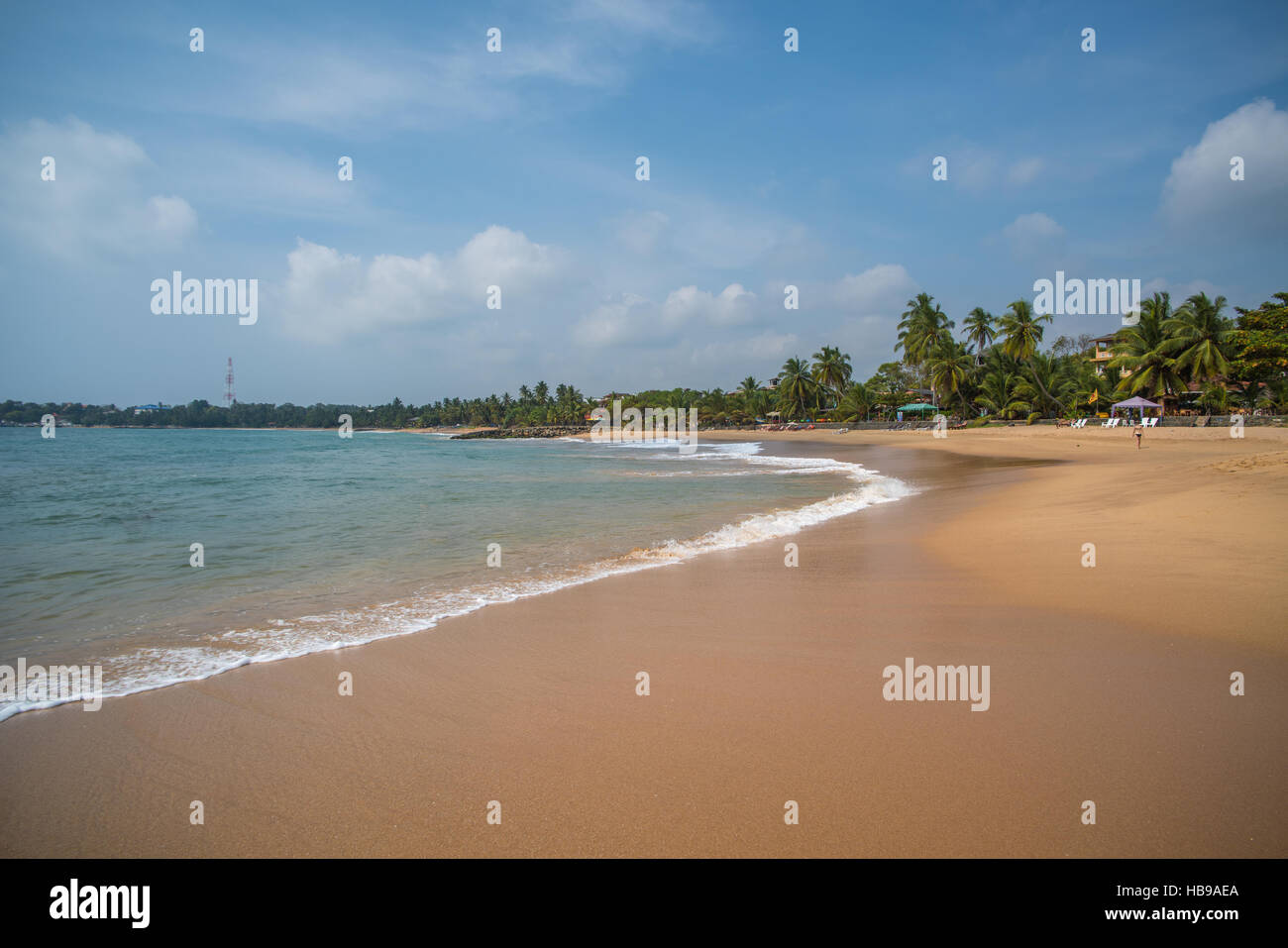 Hikkaduwa beach, Sri Lanka Foto Stock