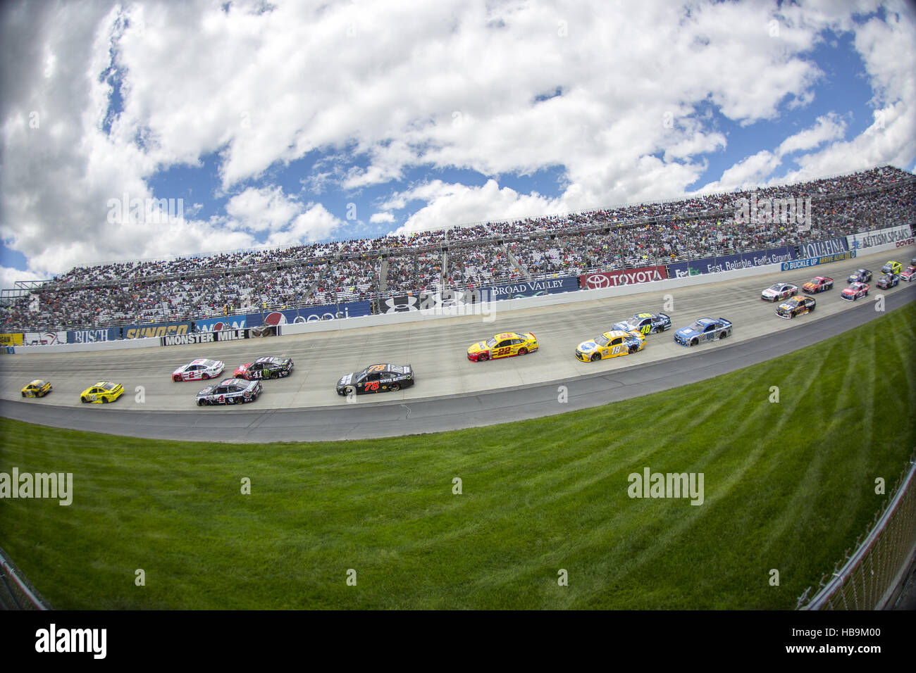 NASCAR: Maggio 15 AAA 400 che beneficiano autismo parla Foto Stock