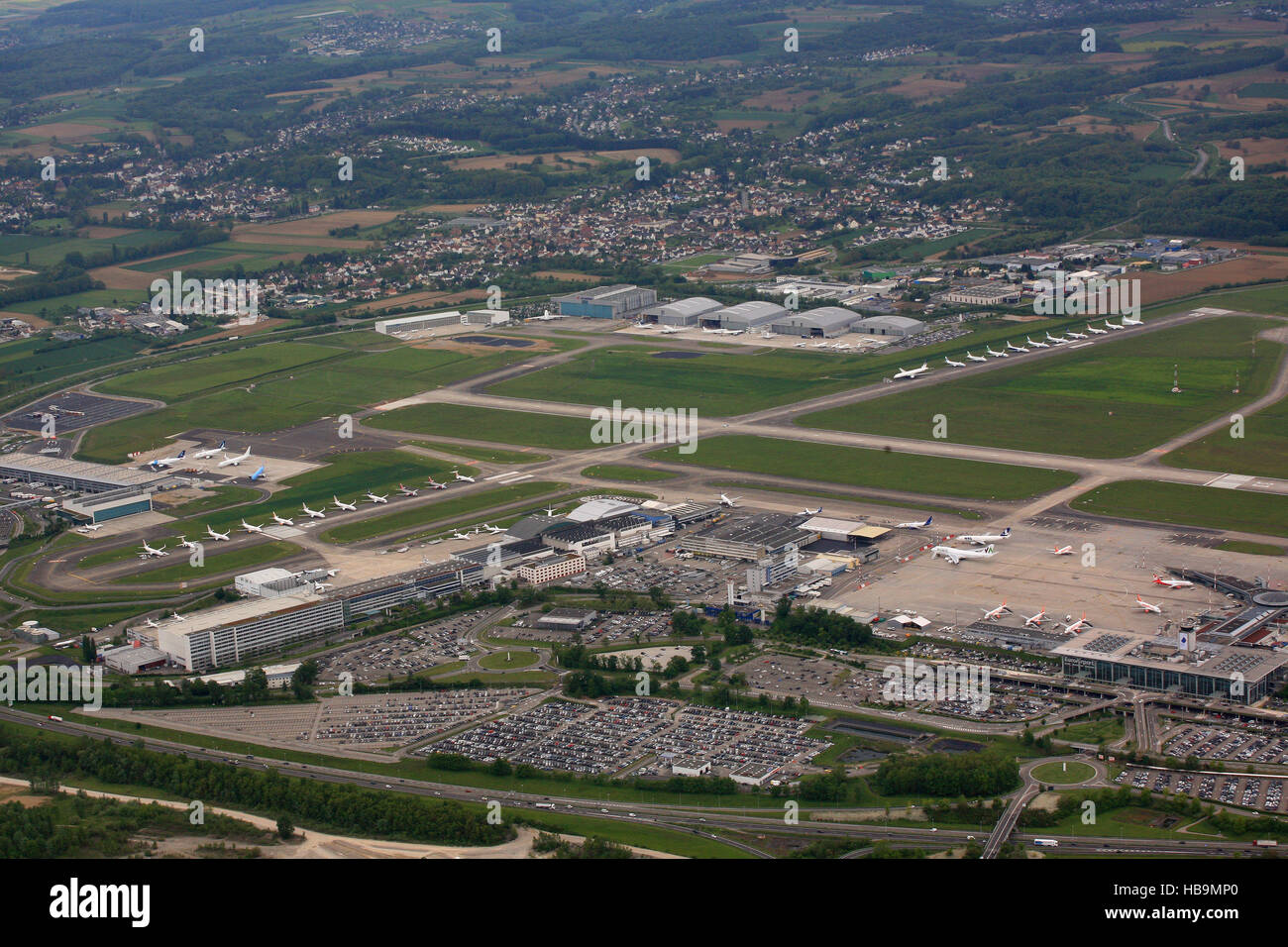Euroairport Basilea-Mulhouse-Friburgo, LFSB Foto Stock
