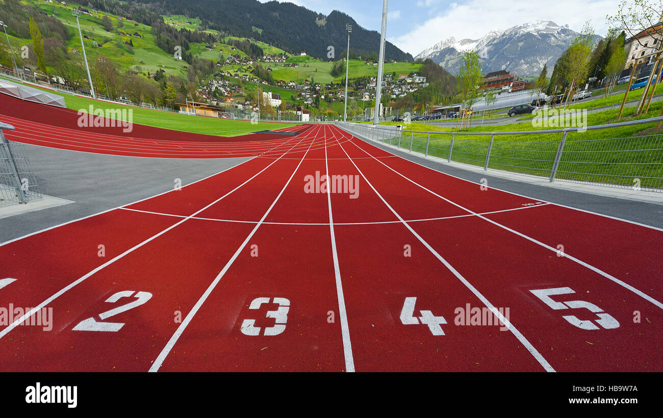 Piste da corsa Foto Stock