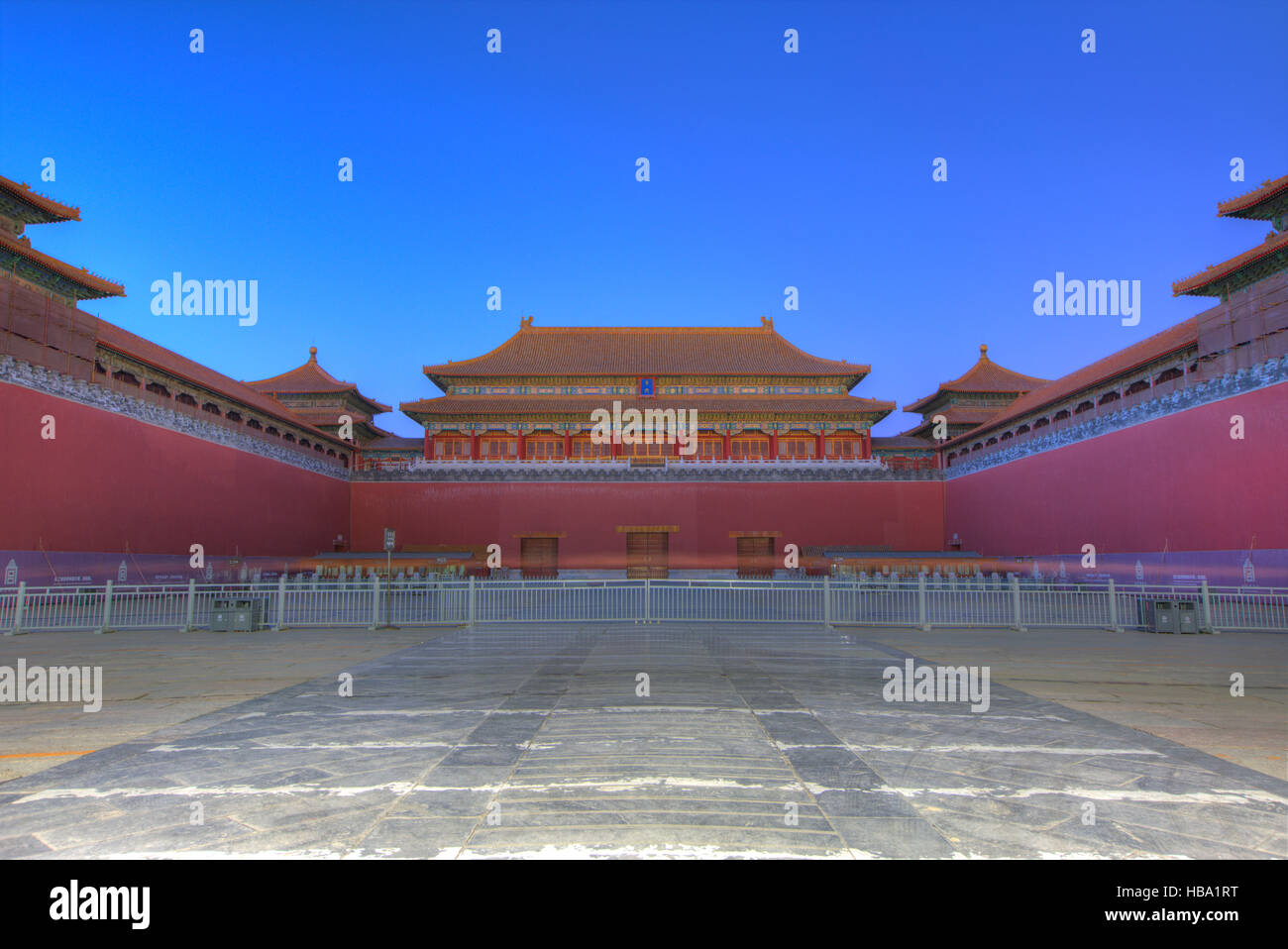 Wumen,porta della città proibita.Pechino CINA Foto Stock